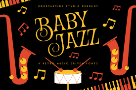 Пример шрифта Baby Jazz